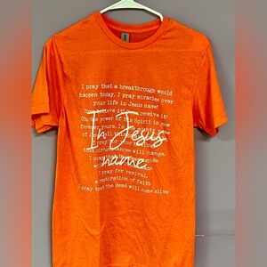 Orange Graphic T-Shirt